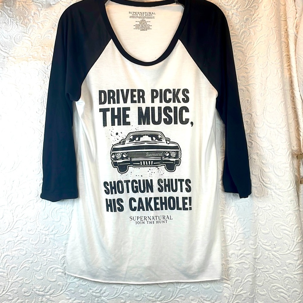 Supernatural 3/4 Long Sleeve